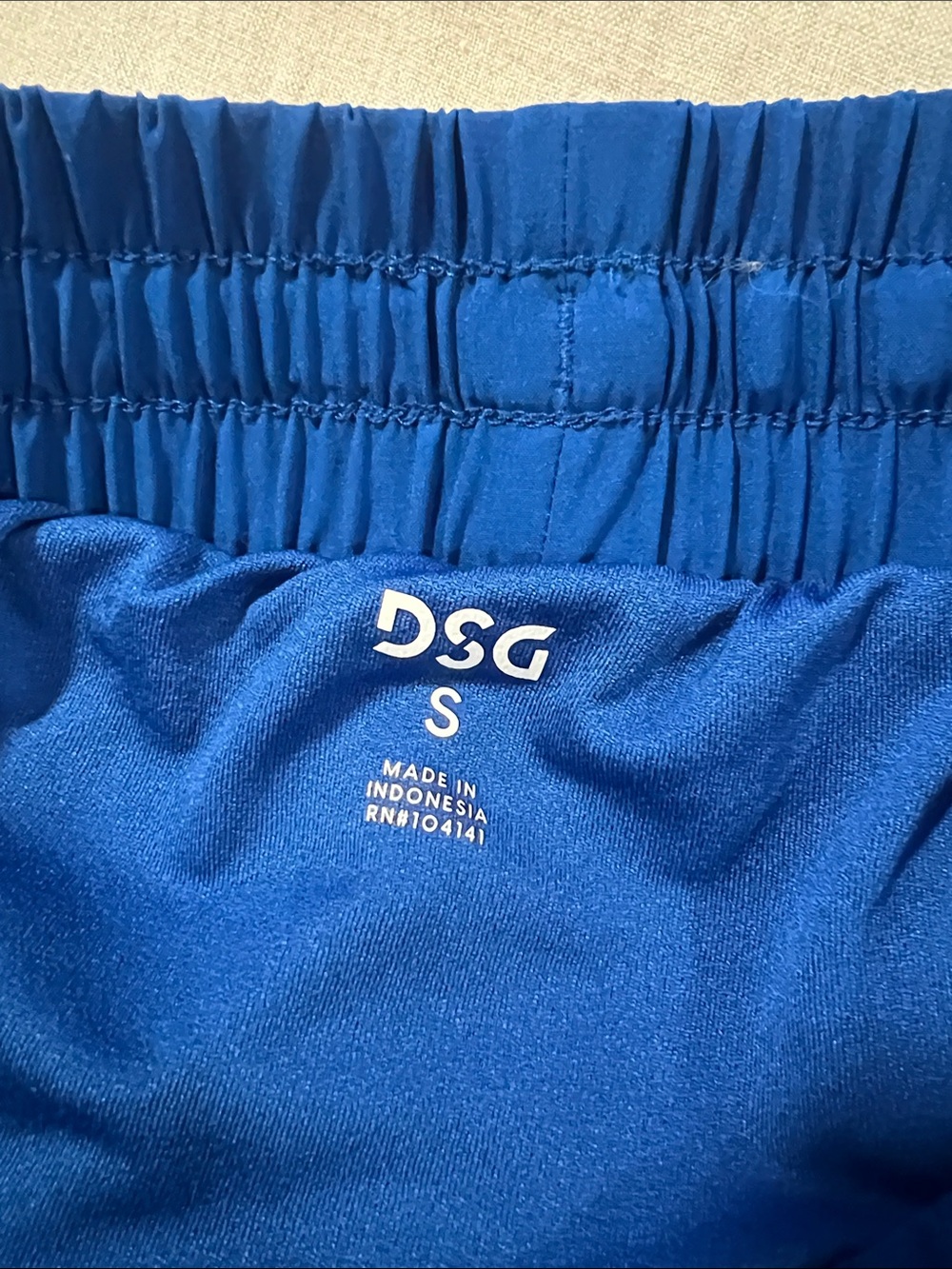 DSG Women's Athletic Shorts in Bright Blue - Picture 3 of 4
